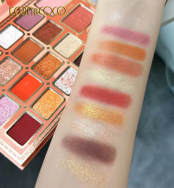 KEVIN AND COCO PEACH EYESHADOW PALETTE