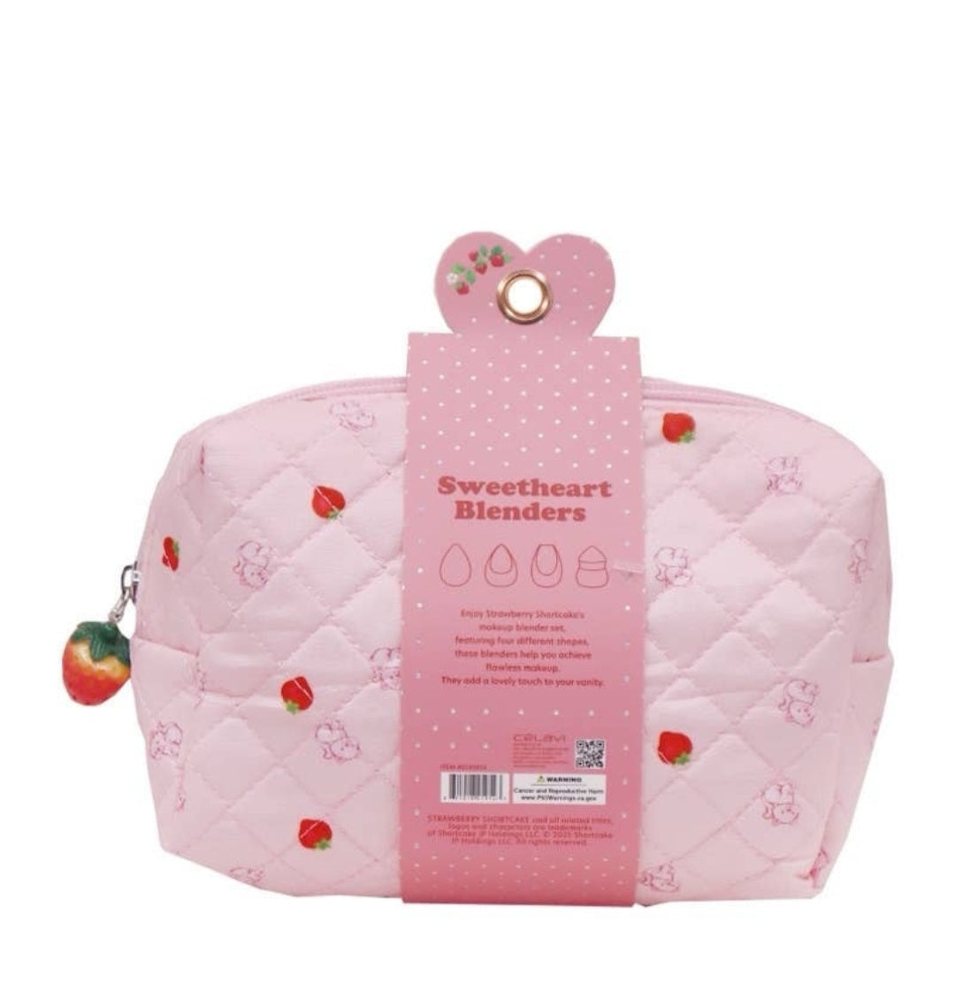 SWEETHEART BLENDERS W/ POUCH 4 PIECE STRAWBERRY SHORTCAKE