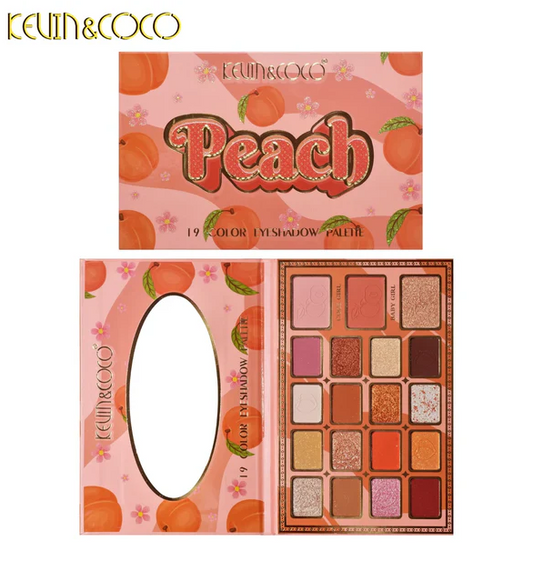 KEVIN AND COCO PEACH EYESHADOW PALETTE