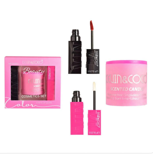K&C Lip Duo and Candle