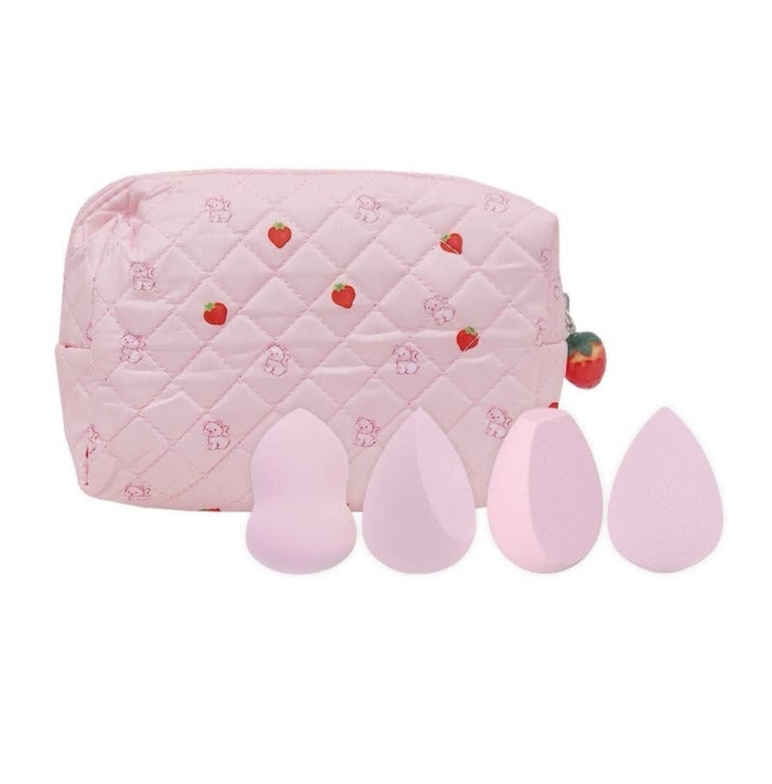 SWEETHEART BLENDERS W/ POUCH 4 PIECE STRAWBERRY SHORTCAKE