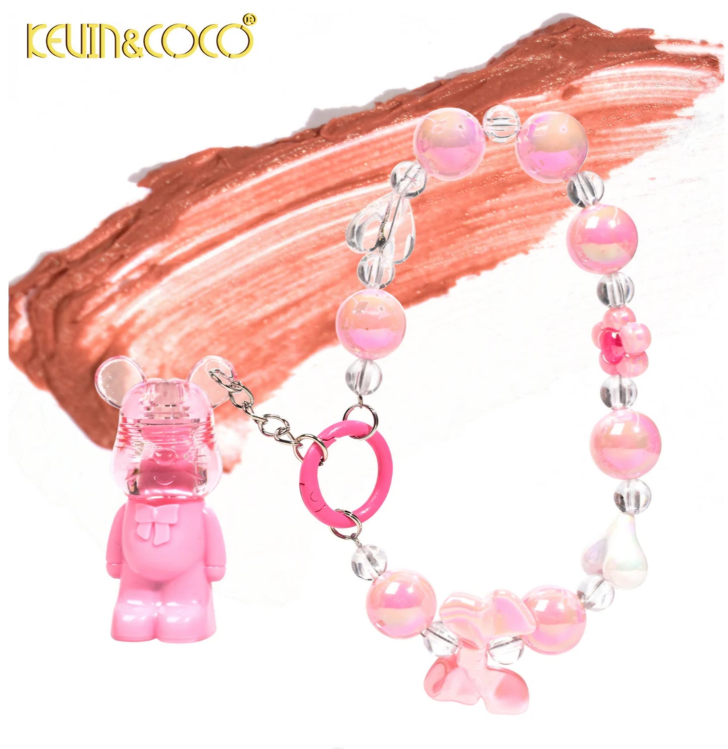 Kevin and Coco Mud Lip Keychain